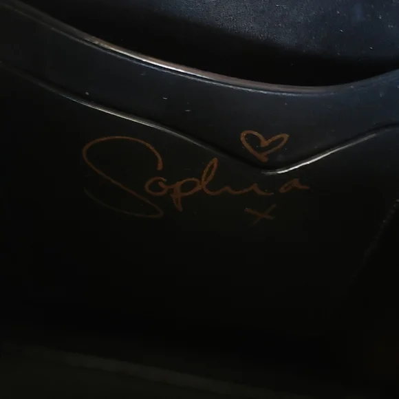 Sophia Webster Black Butterfly Leather Handbag - Picture 5 of 10